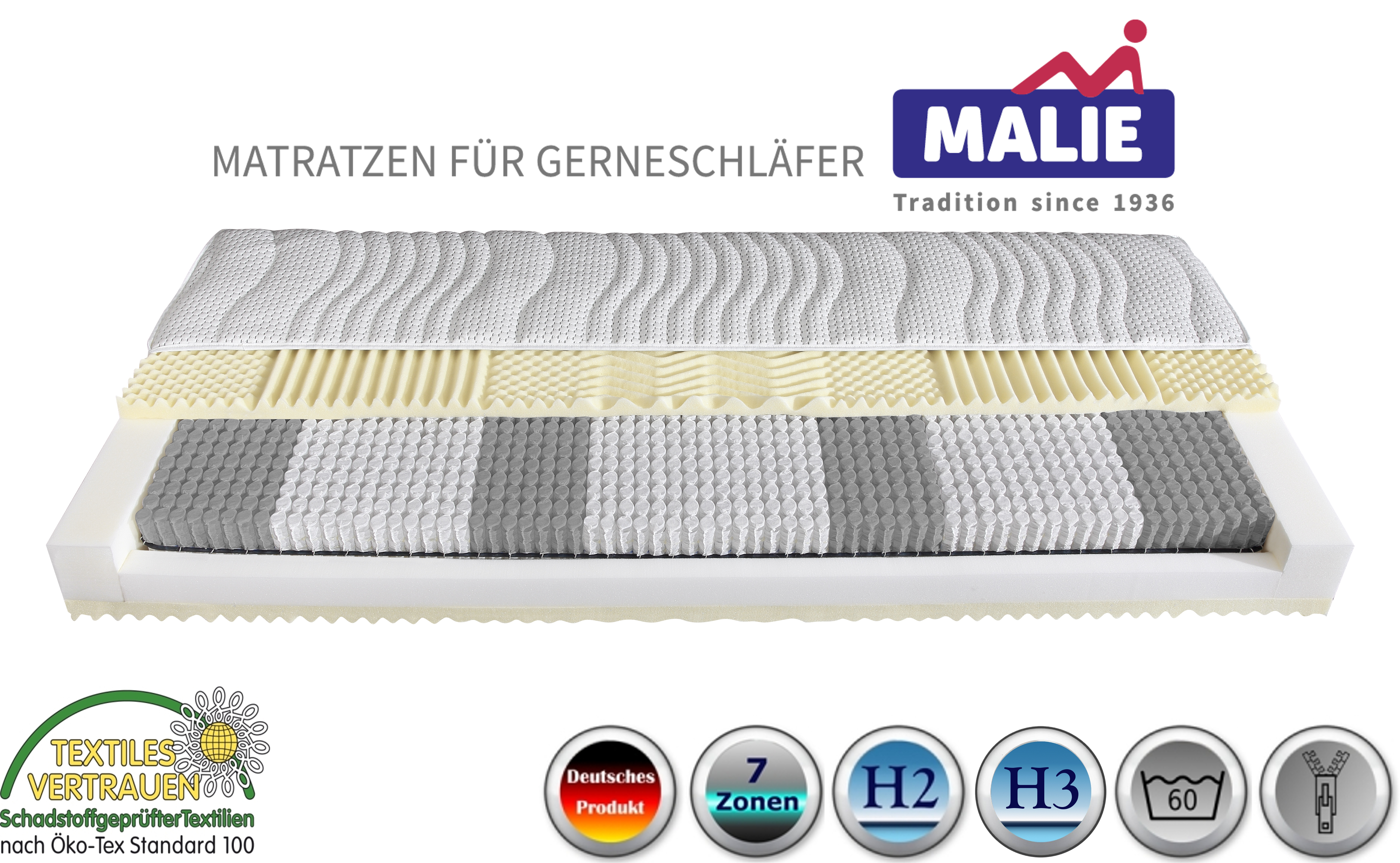 Malie_Oasi_Premio_Tonnentaschenfederkernmatratze_01 Malie Oasi Premio Taschenfederkernmatratze