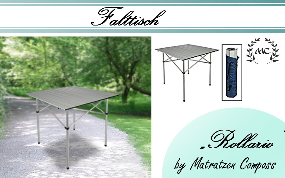faltbarer-campingtisch-rollario-gartentisch-balkontisch-silber-klappbarer-tisch Campingtisch Rollario