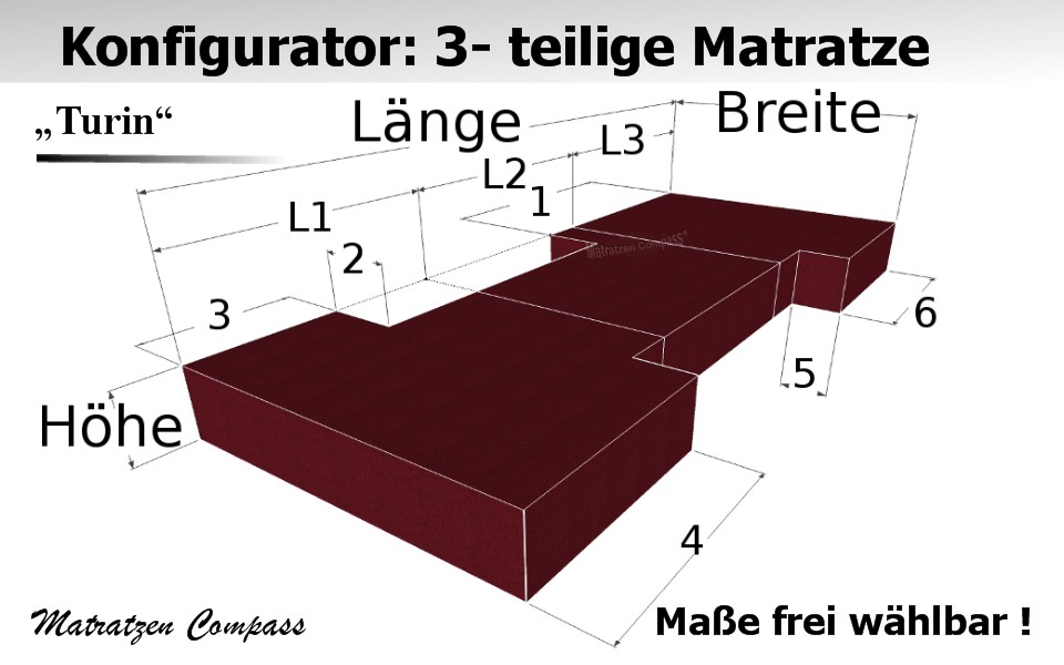 Vorschau-Turin-9-Klappmatratze-kaufen-Klappmatratze-nach-Mass-direkt-Klappmatratze-nach-Mass-bestellen-Faltmatratze-nach-Wunsch Hochwertige 3 - teilige Klappmatratze nach Maß - Turin 9
