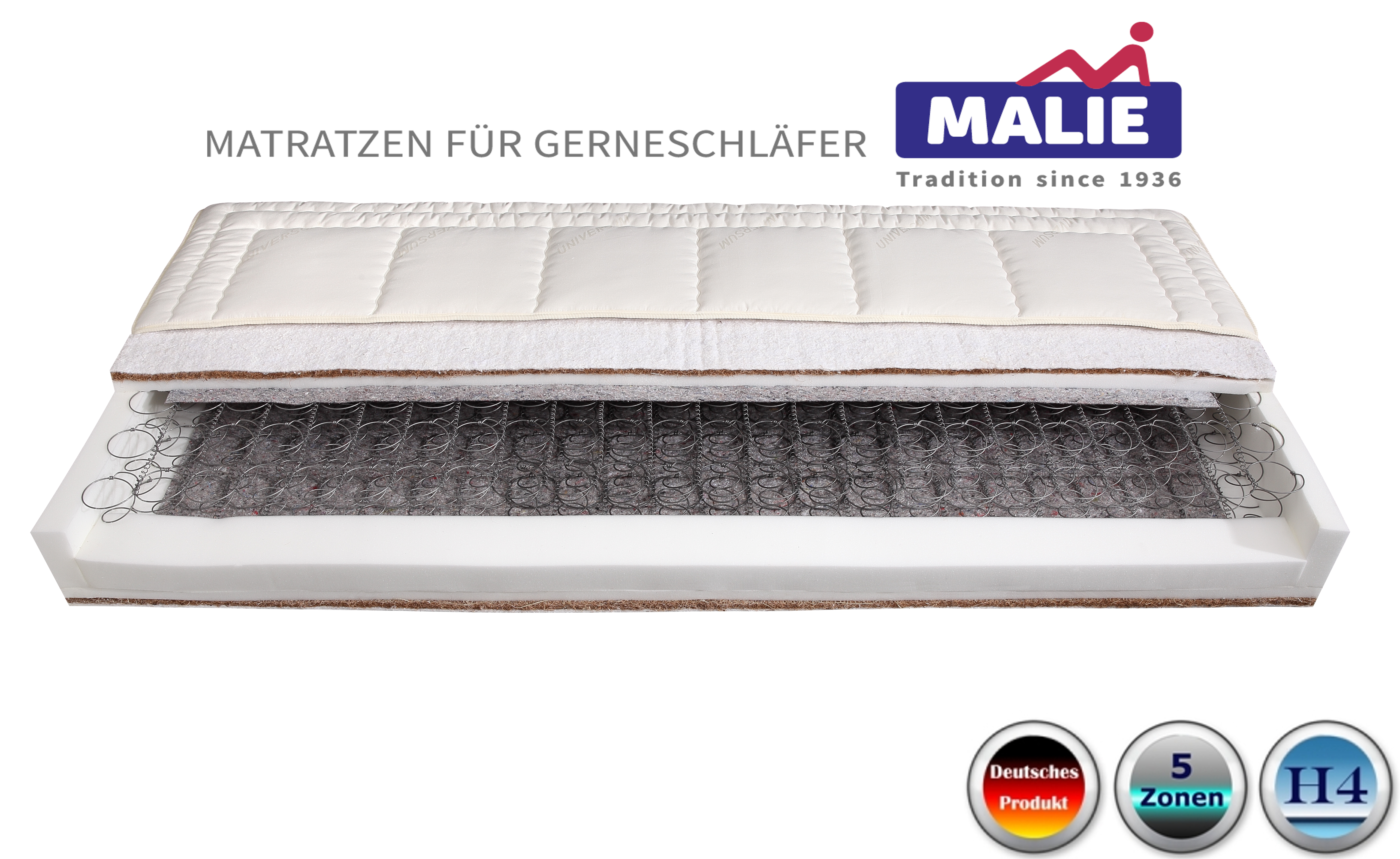 Malie_Universum_Bonnell_Federkernmatratze Malie Universum Bonnell Federkernmatratze