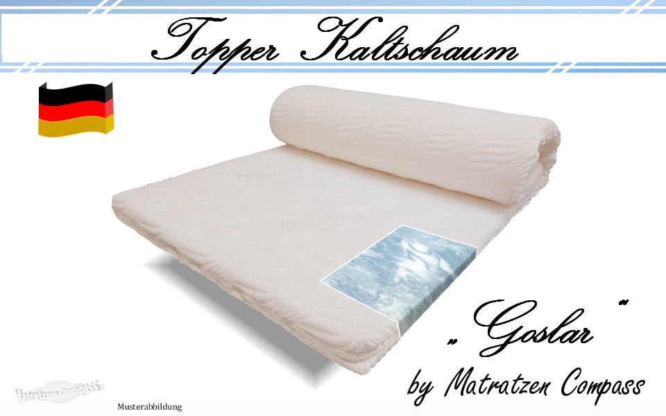 Matratzen-Kaltschaum-Topper-Goslar-Max Matratzentopper Goslar mit Kaltschaum 4 cm hoch