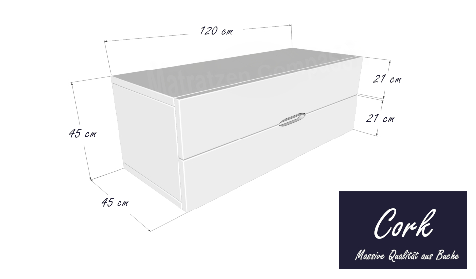 kommode-echtholz-massiv-buche-cork Kommode Cork Buche 120x45x45 - natürlich nachhaltig