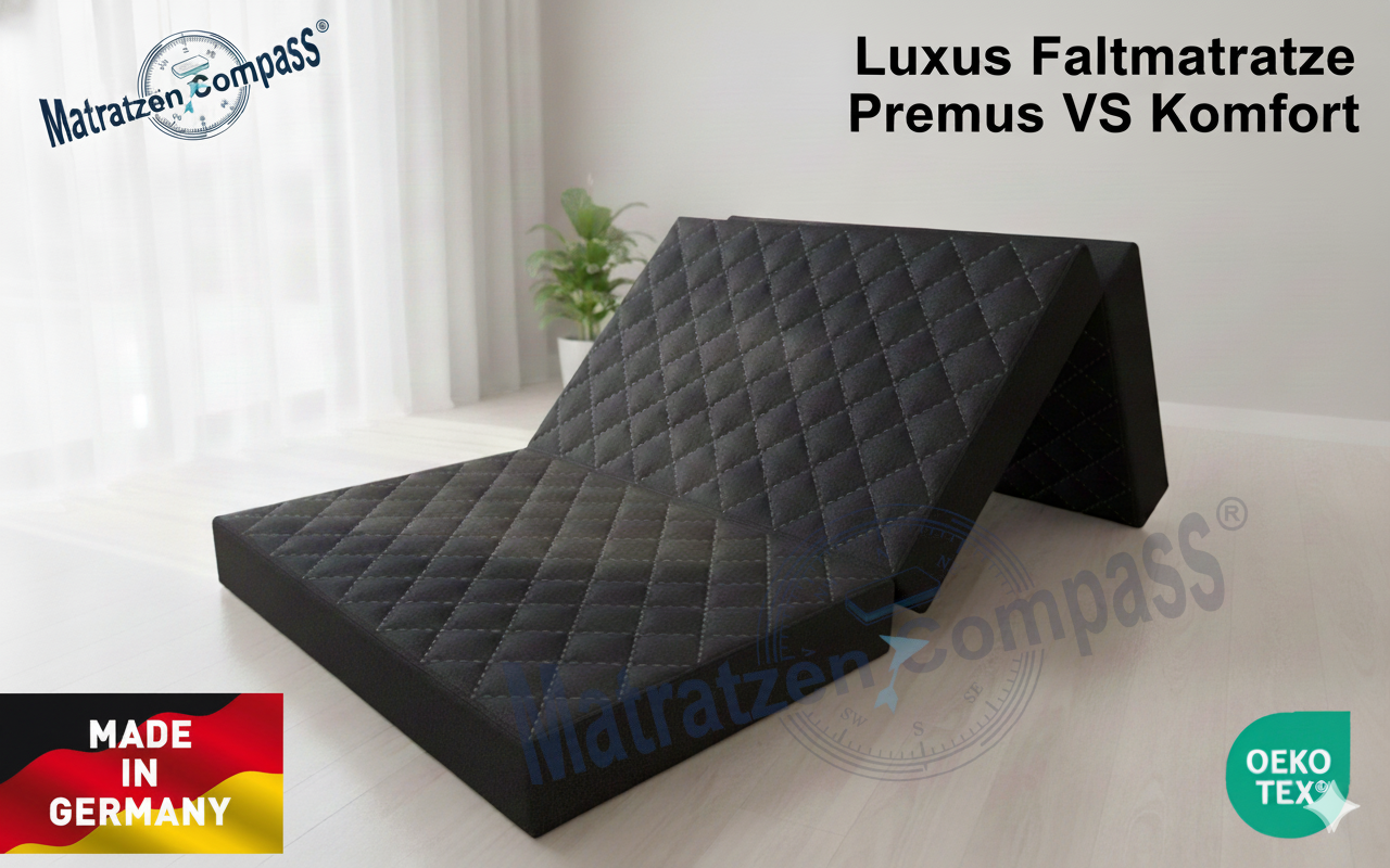 Luxus Faltmatratze Premus VS Komfort - in sehr vielen Größen