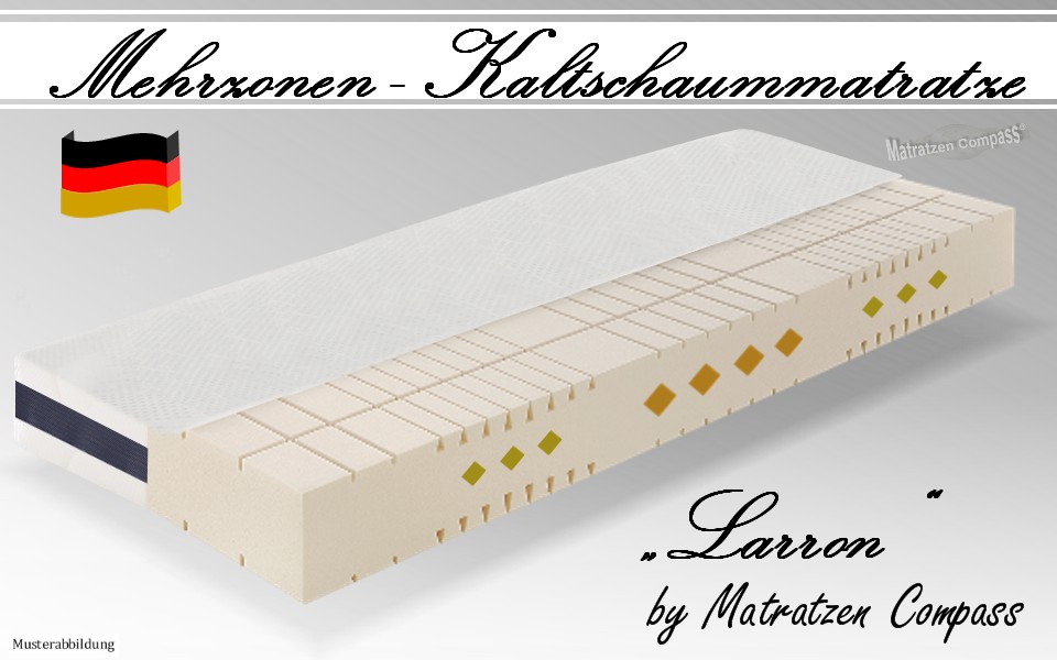 Larron KS  7- Zonen Kaltschaummatratze
