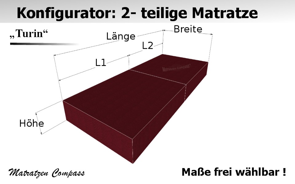 Vorschau-Turin-2-2-teilige-Faltmatratze-Anfertigung-2-teilige-Faltmatrate-nach-Mass-2-teilige-Klappmatratze-Anfertigung 2 - teilige faltbare Kaltschaummatratze nach Maß - Turin 2