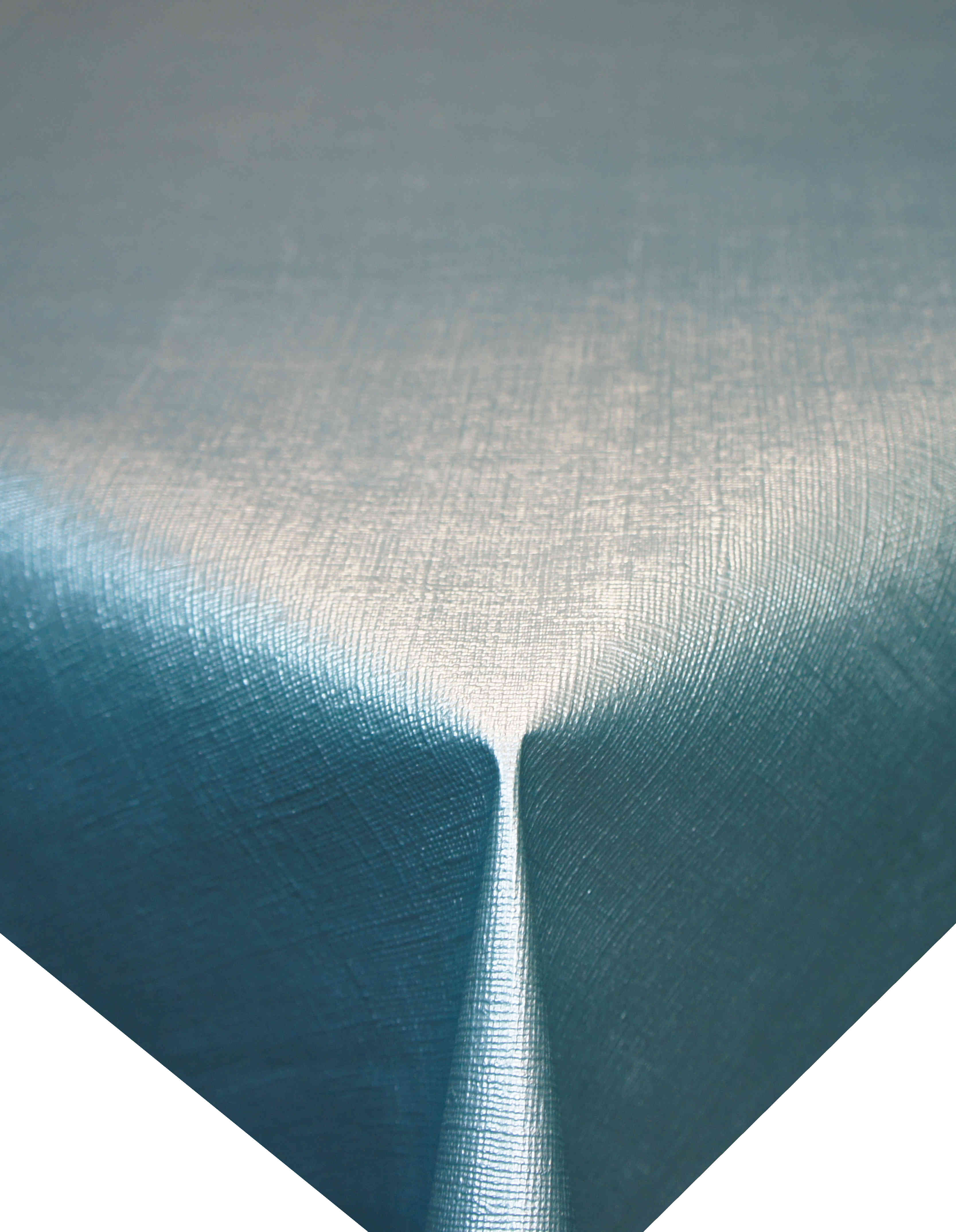 wachstuch-tischtuch-tischdecke-abwischbar-abwaschbare-tischdecke-linen-tuerkis WACHSTUCH Linen Turquoise