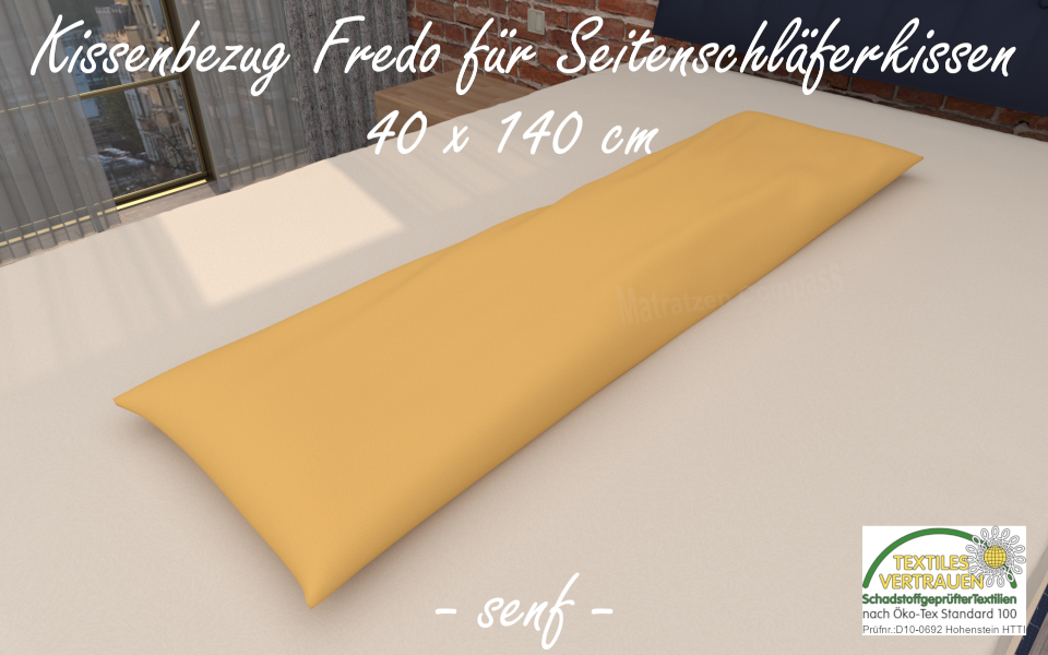 Kissenbezug Fredo für Seitenschläferkissen