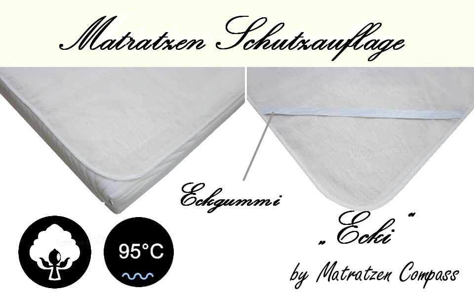 Molton-Schutzauflage mit 4x Eckgummi "Ecki" Molton-Schutzauflage mit 4x Eckgummi "Ecki"