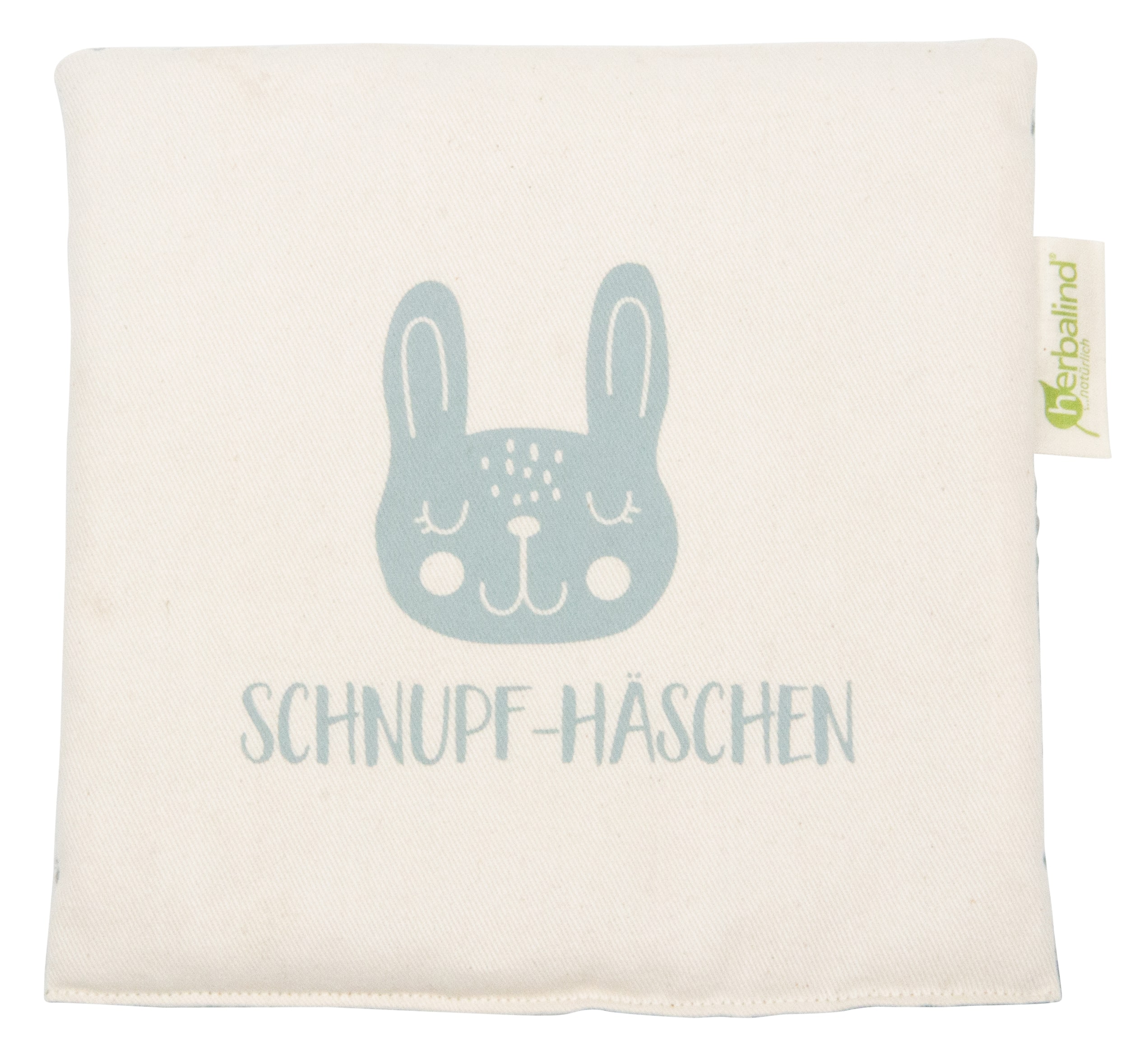 Schnupfhaeschen-kinder-krauter-kissen-mit-bio-getreide Herbalind Kinder-Getreidekissen Schnupf-Häschen