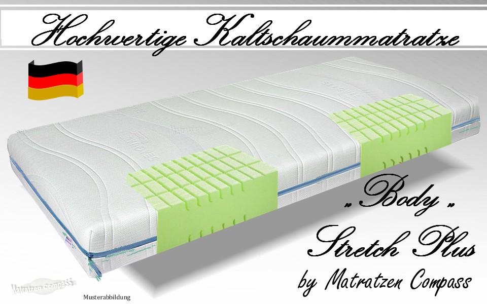 Bodystretch Plus - 7-Zonen Kaltschaummatratze