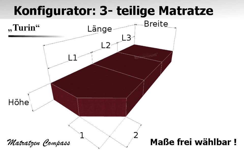 Vorschau-Turin-6-haertegrad-Klappmatratze-konfigurieren-Klappmatratze-individuell-anfertigen-Klappmatratze-Ueberlaenge-Massmatratzen Hochwertige Klappmatratze 3 - teilig nach Maß - Turin 6