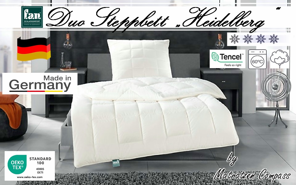 Tencel - Leicht - Steppbett Heidelberg