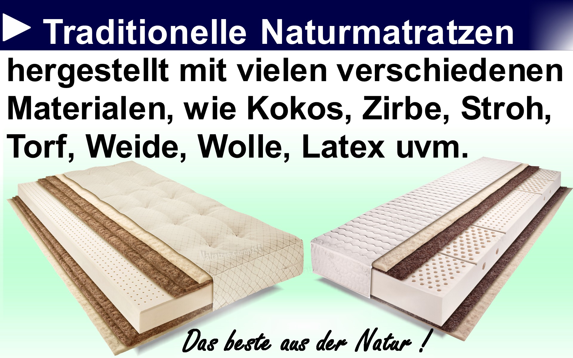 Naturmatratzen-Compass-Kokos-Latex-Zirbe-Stroh-Torf-Naturmatratzen-Pro-Natura-Naturmatrratzen-Berlin